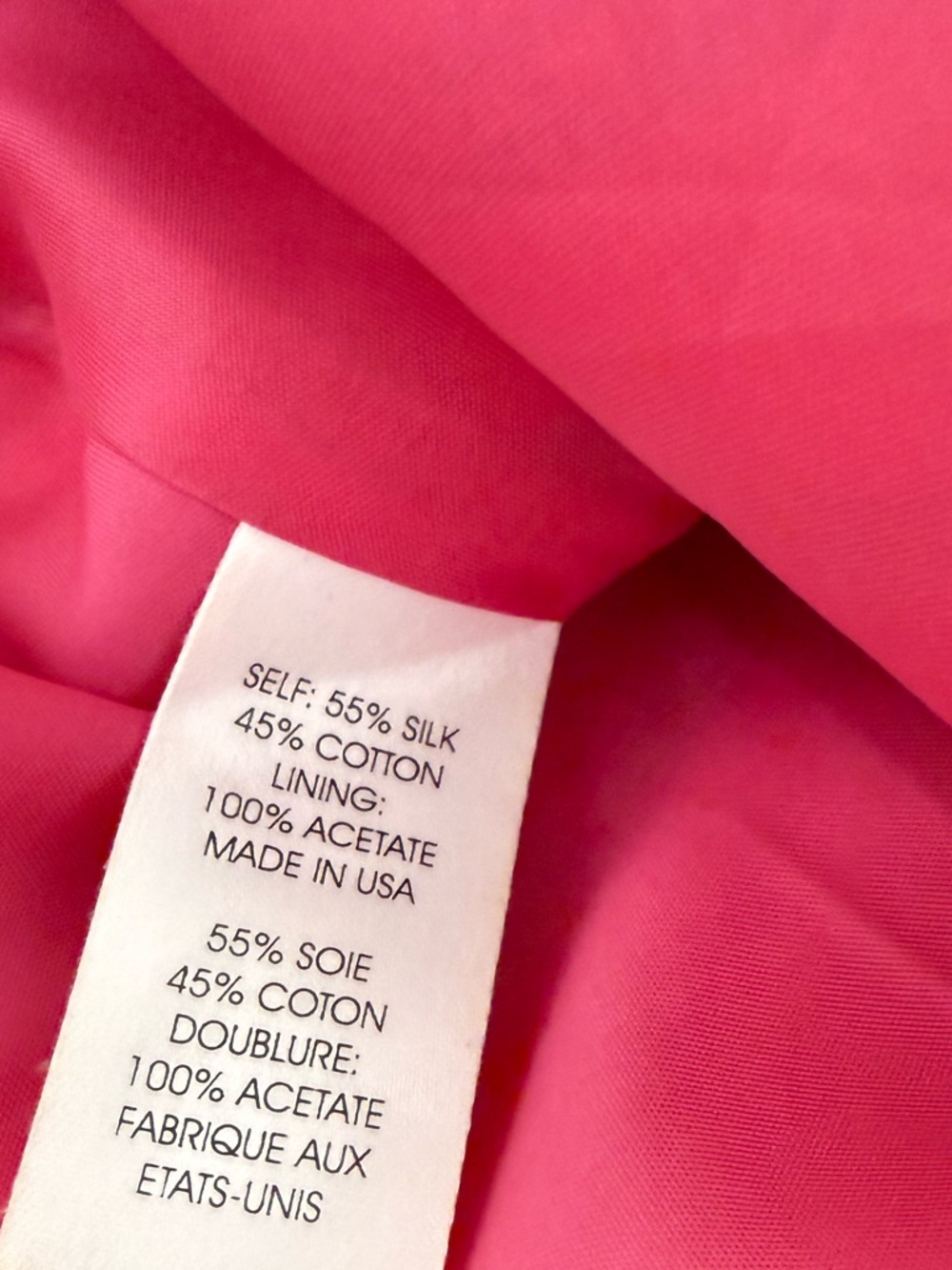 Vintage Nanette Lepore Shift Tunic Mini Dress Neon Pink Orange 2 XS Boho Mod - Picture 9 of 12